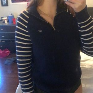 Soft stretchy quarter zip